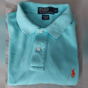Polo by Ralph Lauren Blue Polo Shirt Classic Design